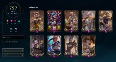 Plat 1, Ex Challenger, 727 Skins,