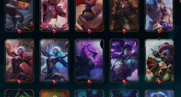 Conta com 478 skins All Champs Diamante/Mestre + Conta Valor