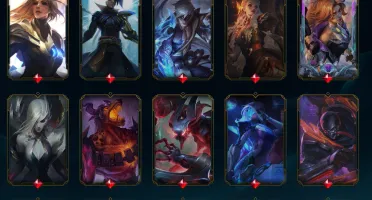 Conta com 478 skins All Champs Diamante/Mestre + Conta Valor