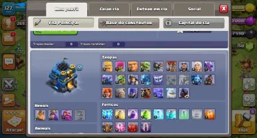 clash of clans (cv 12) e royale