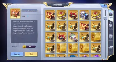Saint seiya Awakening com mais de 3300 Gemas Avançadas