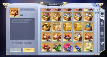 Saint seiya Awakening com mais de 3300 Gemas Avançadas