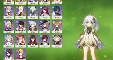 Conta Ar17 Nahida + Ganyu + Keqing + Banner Garantido!