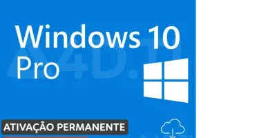 Microsoft Windows 10 Pro - Licença Vitalícia e Original