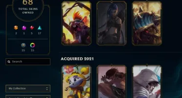 Conta Platina Season 7 League of Legends