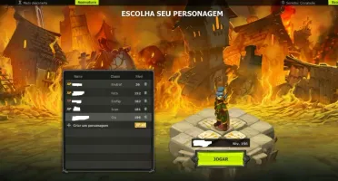 Servidor Crocabulia - Vários Personagens