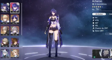 Star Rail - Acheron E2 + Cone - Sparkle - Bronya - ND 53