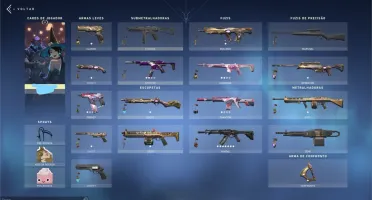 Conta Ouro 3 com skins