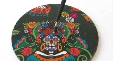 Porta Incenso Catrina