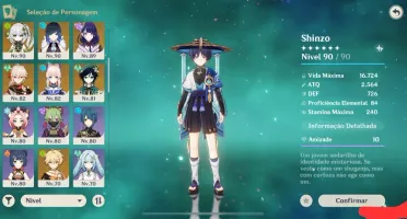 Genshin Impact - Ar 59 *Todos Os Metas T5* + Furina