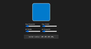 Extensão Gerador de Border Radius para VS Code
