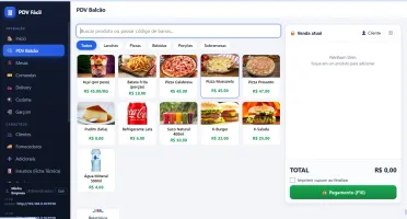 Sistema Gestão Para Pizzarias Lanchonetes Bares Restaurantes