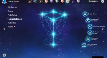 Conta Genshin Hutao+Homa