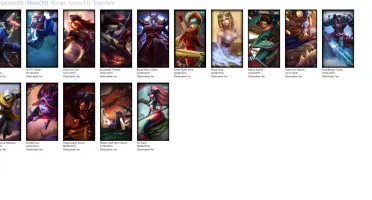 CONTA UNRANKED - S6 OURO - 88 CHAMPS - 15 SKINS