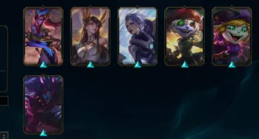 Conta lol Unranked MMR Ouro, Skins Lendárias (negociavel)