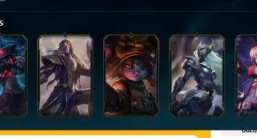 Conta lol Unranked MMR Ouro, Skins Lendárias (negociavel)