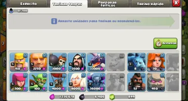 Clash Of Clans CV 8 Full com troca de nome