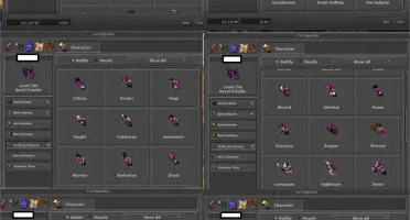 Gladera RP 286 com LOYALT E 365 COINS + CHARS SKILLS ALTOS