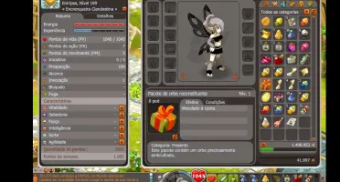 Conta Eni lvl 199, com set, serv espirita