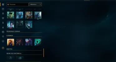 CONTA LOL, NÍVEL 296, TODOS OS CHAMPS, 93SKINS