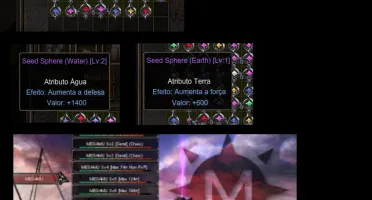 Megamu- Itens-Seed-Sphere-LV1=5-LVL2-31=LVL3-18