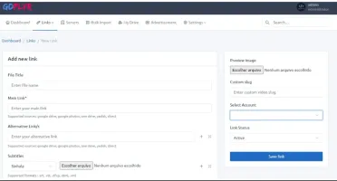 GDPLYR PRO - Google Drive Proxy Reprodutor de Videos