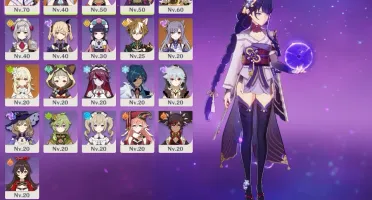 Raiden + Yelan + keqing Ar38