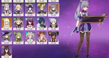 Raiden + Yelan + keqing Ar38