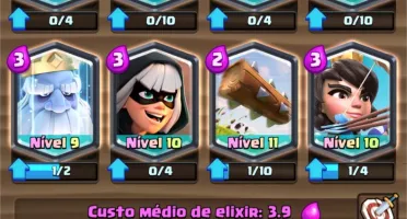 Conta Clash Royale Liga 1