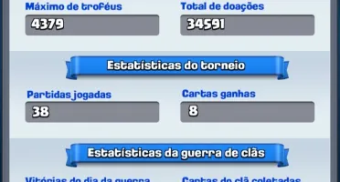 Conta Clash Royale Liga 1