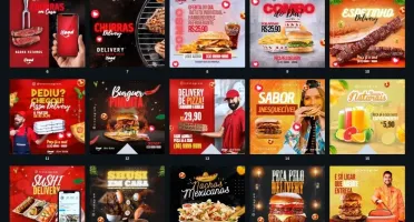 250 Templates De Alimentação Editáveis No Canva