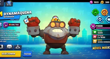Conta brawl stars rara com Shelly estelar