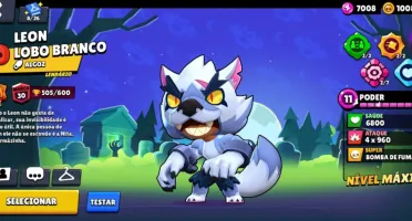 Conta brawl stars rara com Shelly estelar
