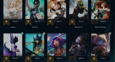 Conta lvl 20 com 3 skins + missões de aniversario