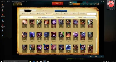 CONTA DE LOL BORDA DE PLATINA