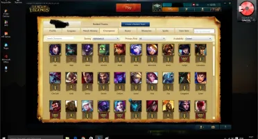CONTA DE LOL BORDA DE PLATINA