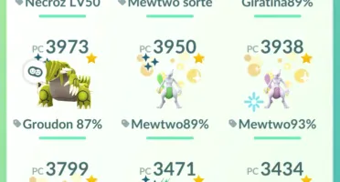 Conta Pokémon go de 2016 com mewtwo de armadura