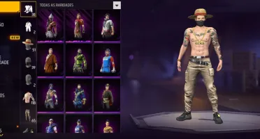 Conta Free Fire Level 56 Super Rara