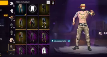 Conta Free Fire Level 56 Super Rara