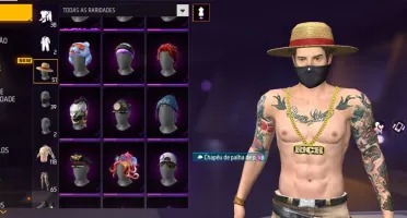 Conta Free Fire Level 56 Super Rara