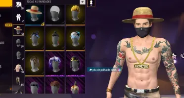 Conta Free Fire Level 56 Super Rara