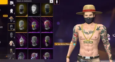 Conta Free Fire Level 56 Super Rara