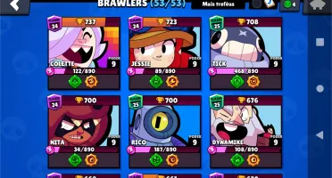 Conta Brawl Stars 24k