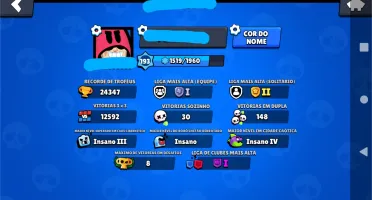 Conta Brawl Stars 24k