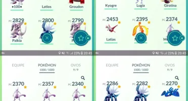 Conta de Pokémon GO