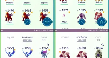 Conta de Pokémon GO