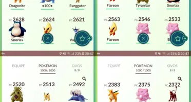 Conta de Pokémon GO