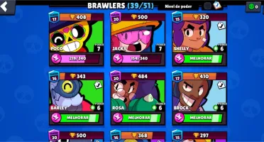Conta brawl stars