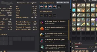 Conta Black Desert SA 700GS