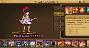 Conta 10 Anos Mid Game Summoners Wars 10 Nat5 Super Barata